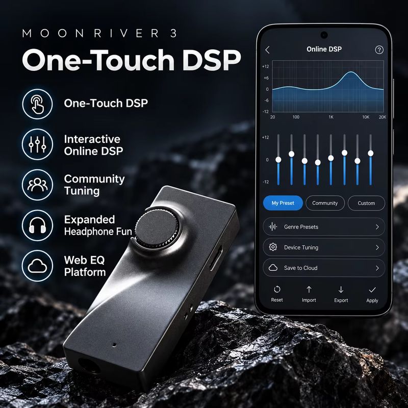 Portable Dac Dongle Usb C - Moonriver3 Kayıpsız Ses Çözücü Dongle, Yüksek