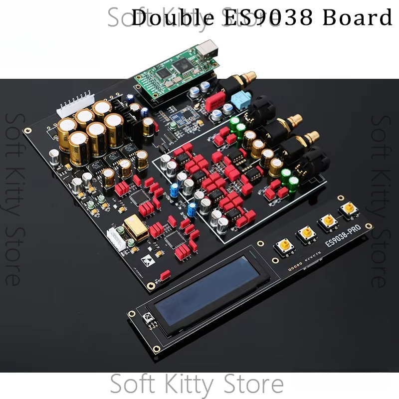 Dac Es9038Pro Usb - Çift ES9028 ES9038 ES9038PRO DAC Kartı,