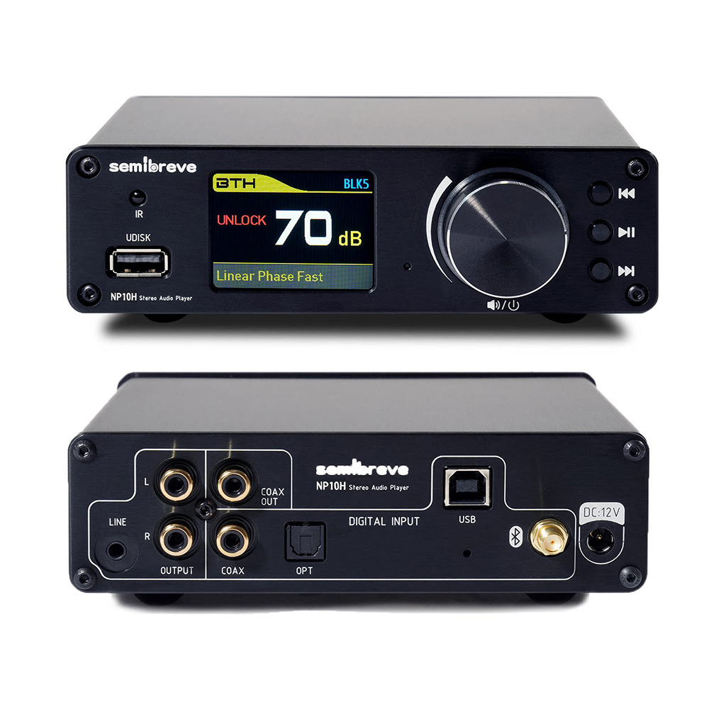 Dac Usb Coaxial Optical Bluetooth - NP10H Kayıpsız Ses Çözücü, Dijital Ses