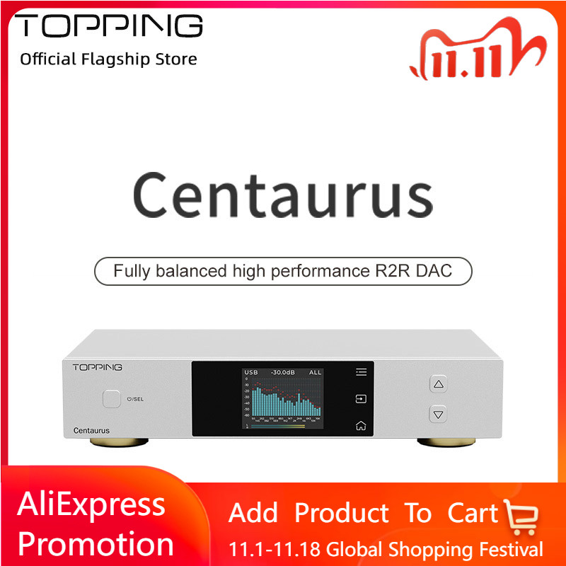 R2R Dac Balanced Xlr - TOPPING Centaurus Dekoder Tamamen Dengeli yüksek