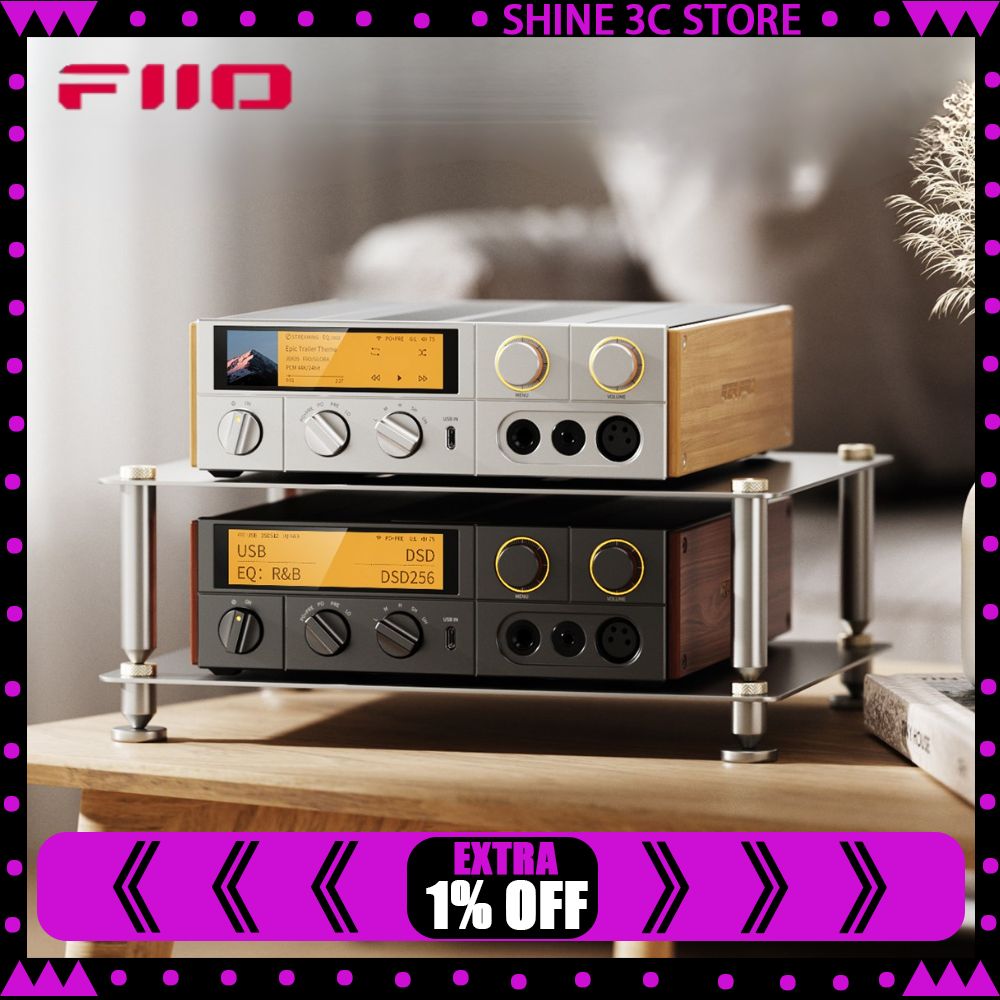 Dac With Headphone Amp Balanced - FiiO K17 R2R Masaüstü DAC Amp