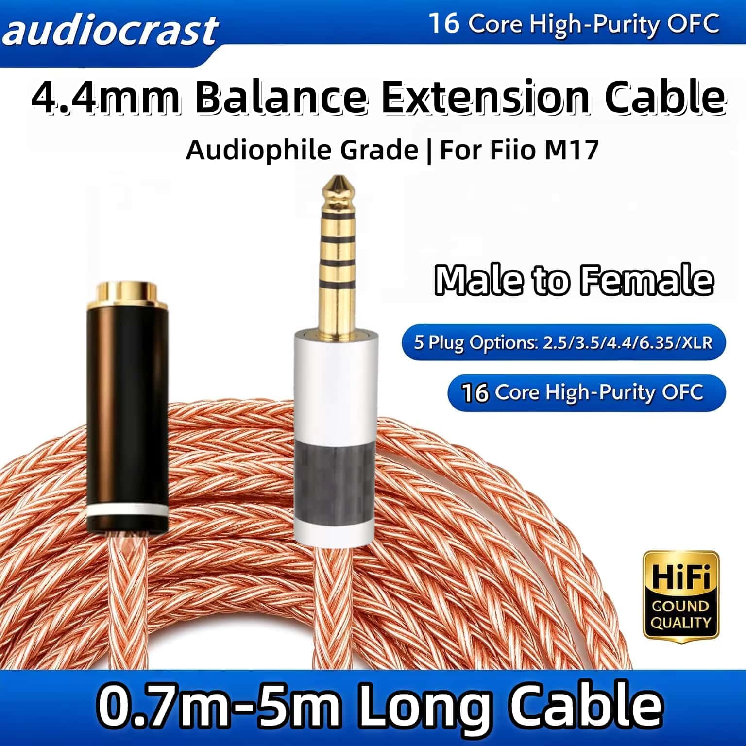 Dac With Headphone Amp Balanced - 4,4 mm Uzatma Kablosu, Dengeli Kulaklık